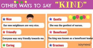 Kindness Synonyms
