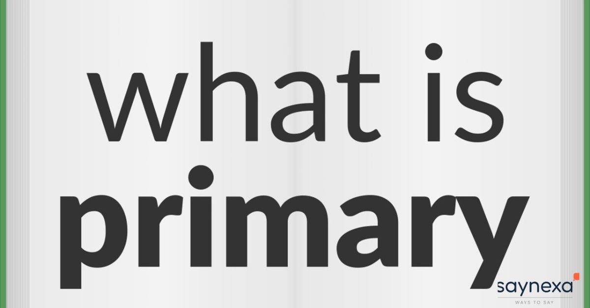 PRIMARY