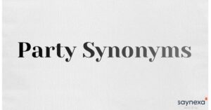 Party Synonyms