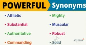 Powerful Synonyms