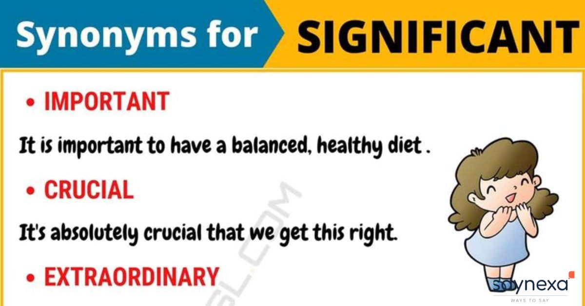 Significant Synonyms