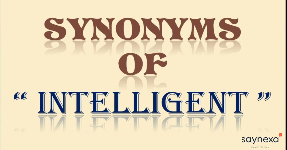 Intelligence Synonyms