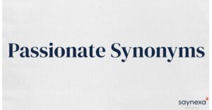 Passionate Synonyms